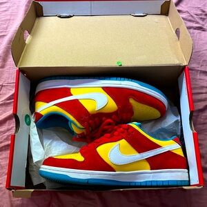 Size 8.5 Bart Simpson Dunk Low